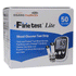 Fine Test Lite - Blood glucose test strips x 50  With or without a Sharps bin