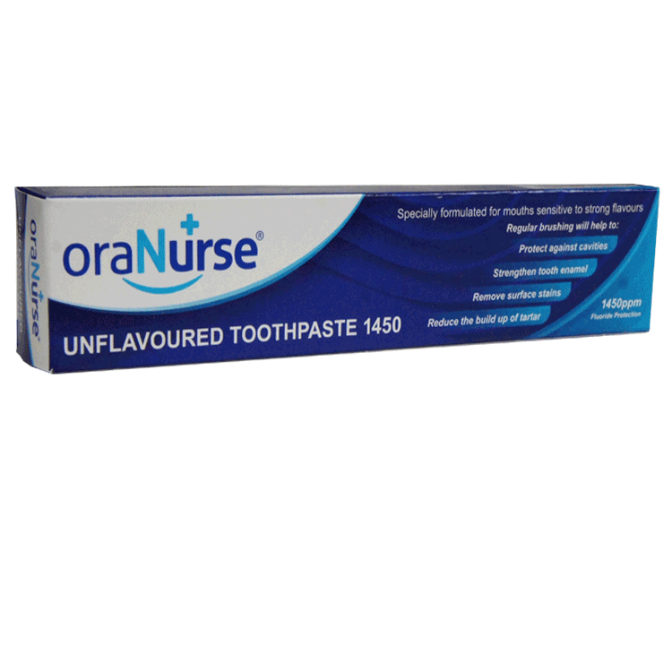Oranurse Unflavoured Fluoride Toothpaste 1450 50ml   -For Adults and Children