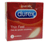 Durex Thin Feel Condoms x  3