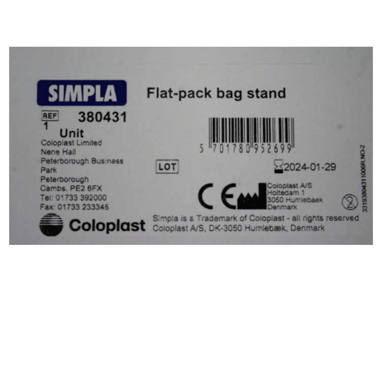 Simpla Urine Bag Stand - Flat Pack