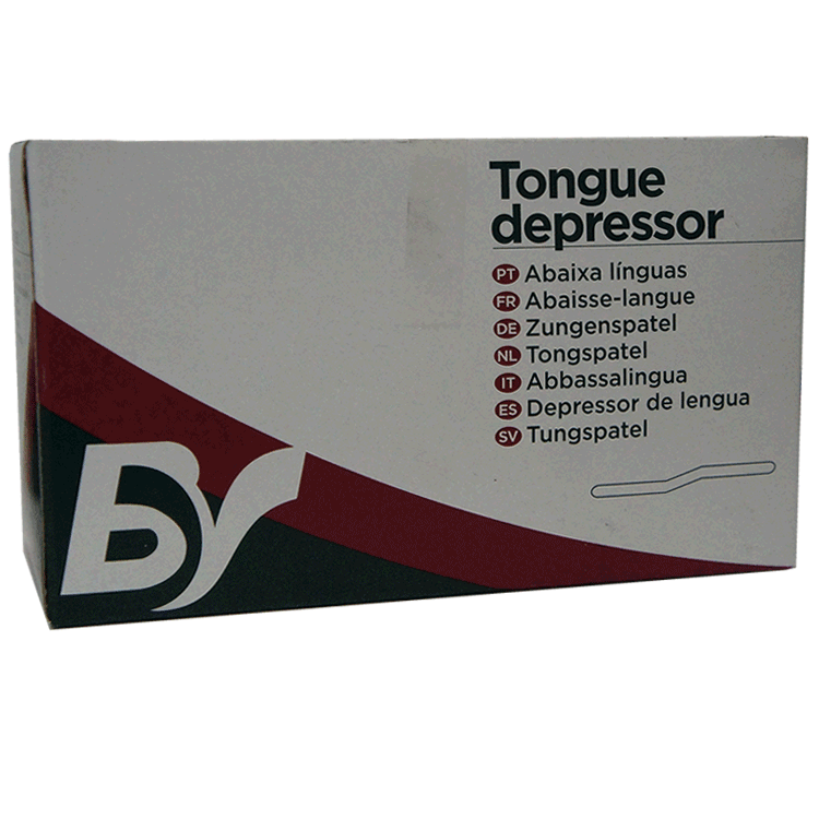 Tongue Depressors Plastic x 100 by BV Medical